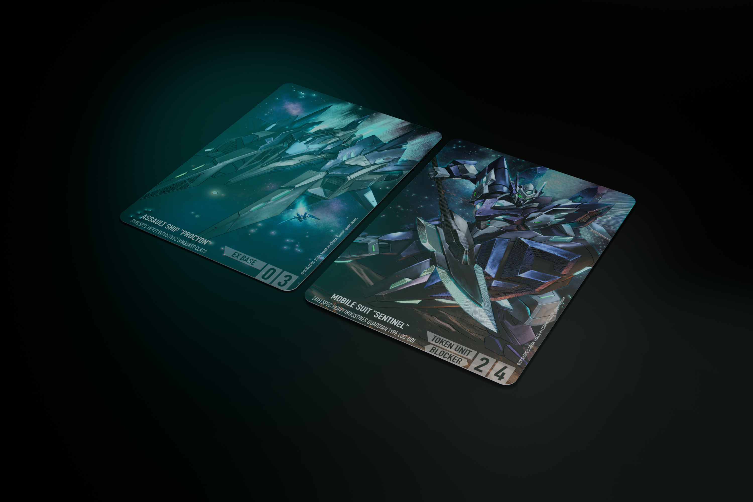 MECHFX™ Metal Dice for GCG