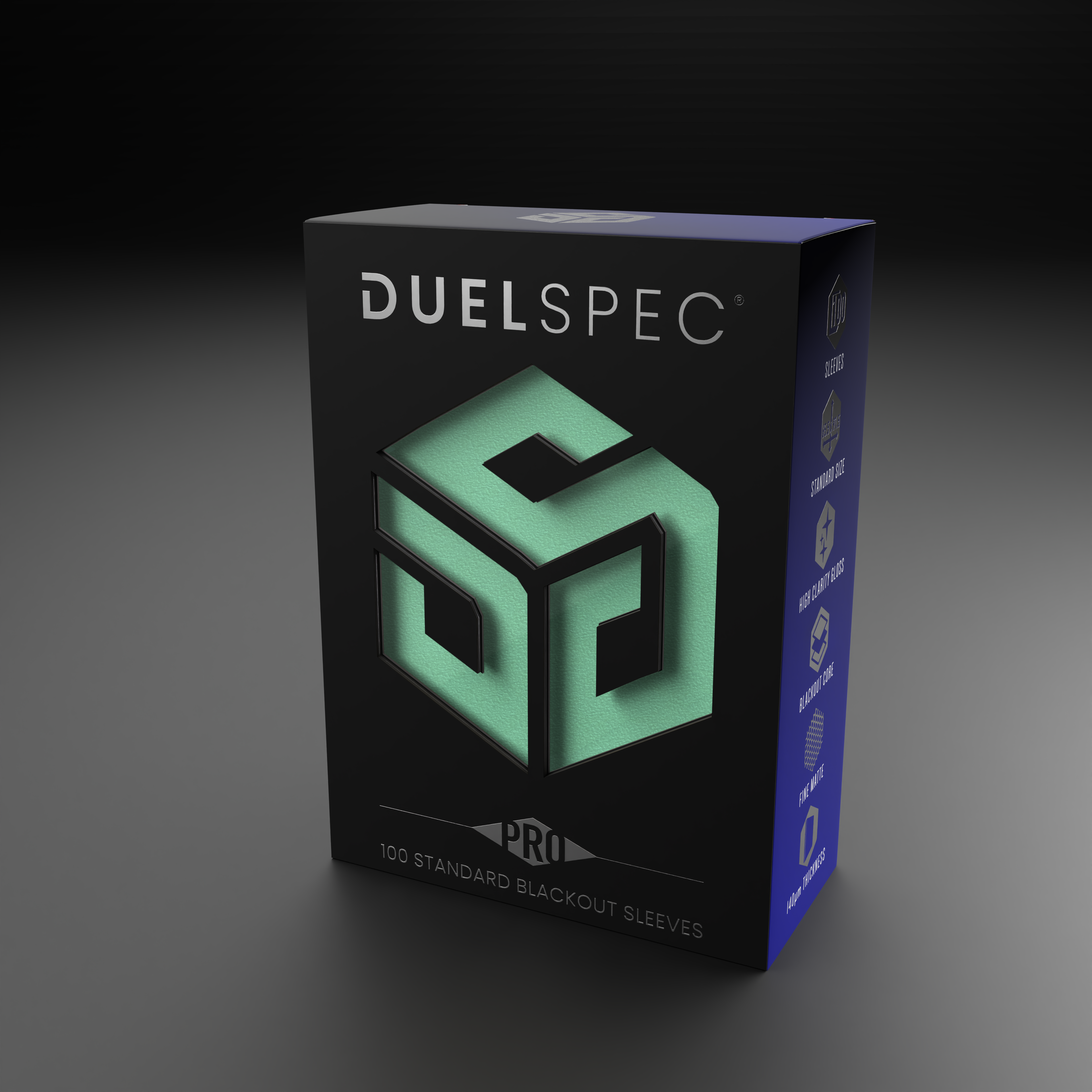 DuelSpec PRO Blackout Sleeves Standard
