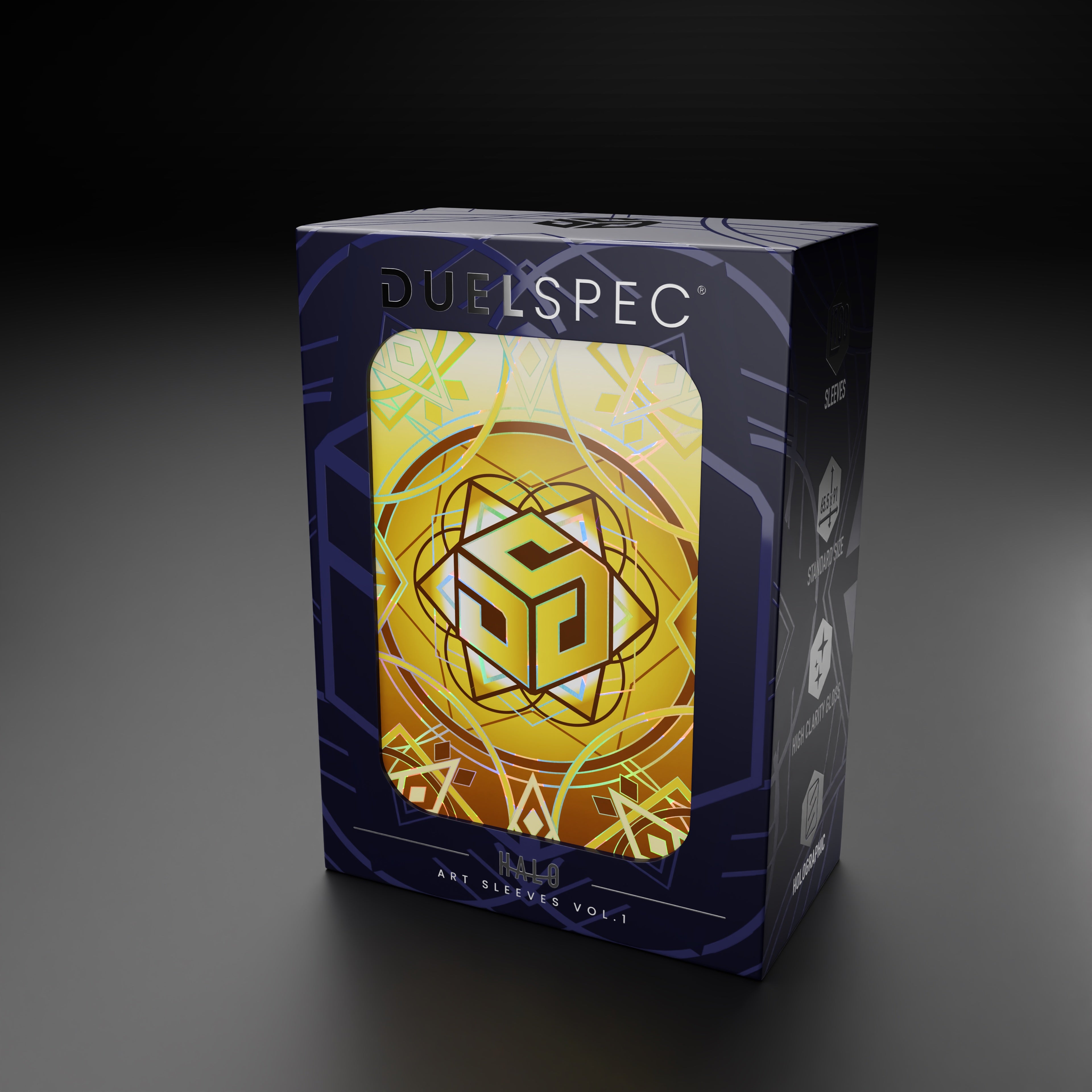 DuelSpec HALO Holo Art Sleeves (Standard)