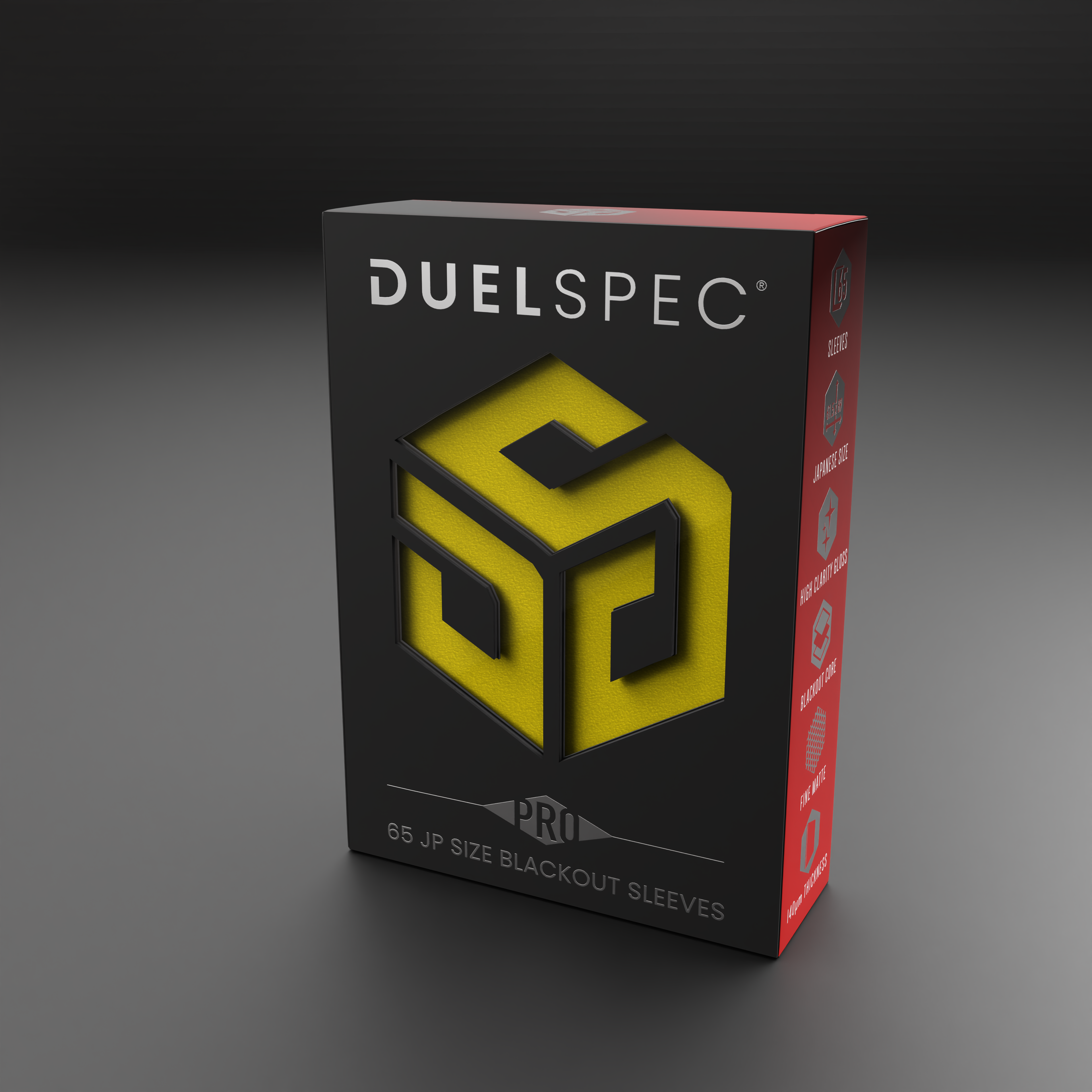 DuelSpec PRO Blackout Sleeves Japanese