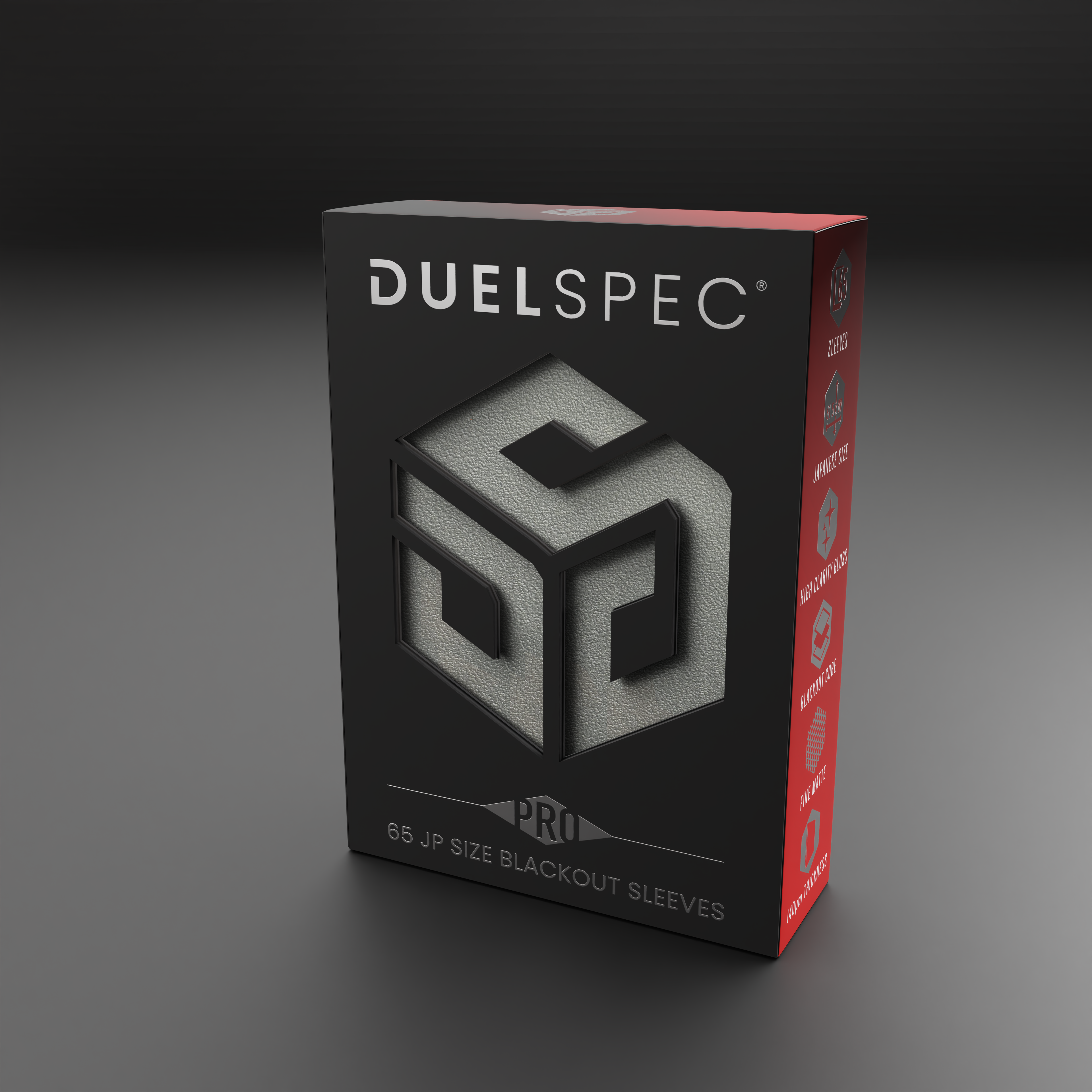 DuelSpec PRO Blackout Sleeves Japanese