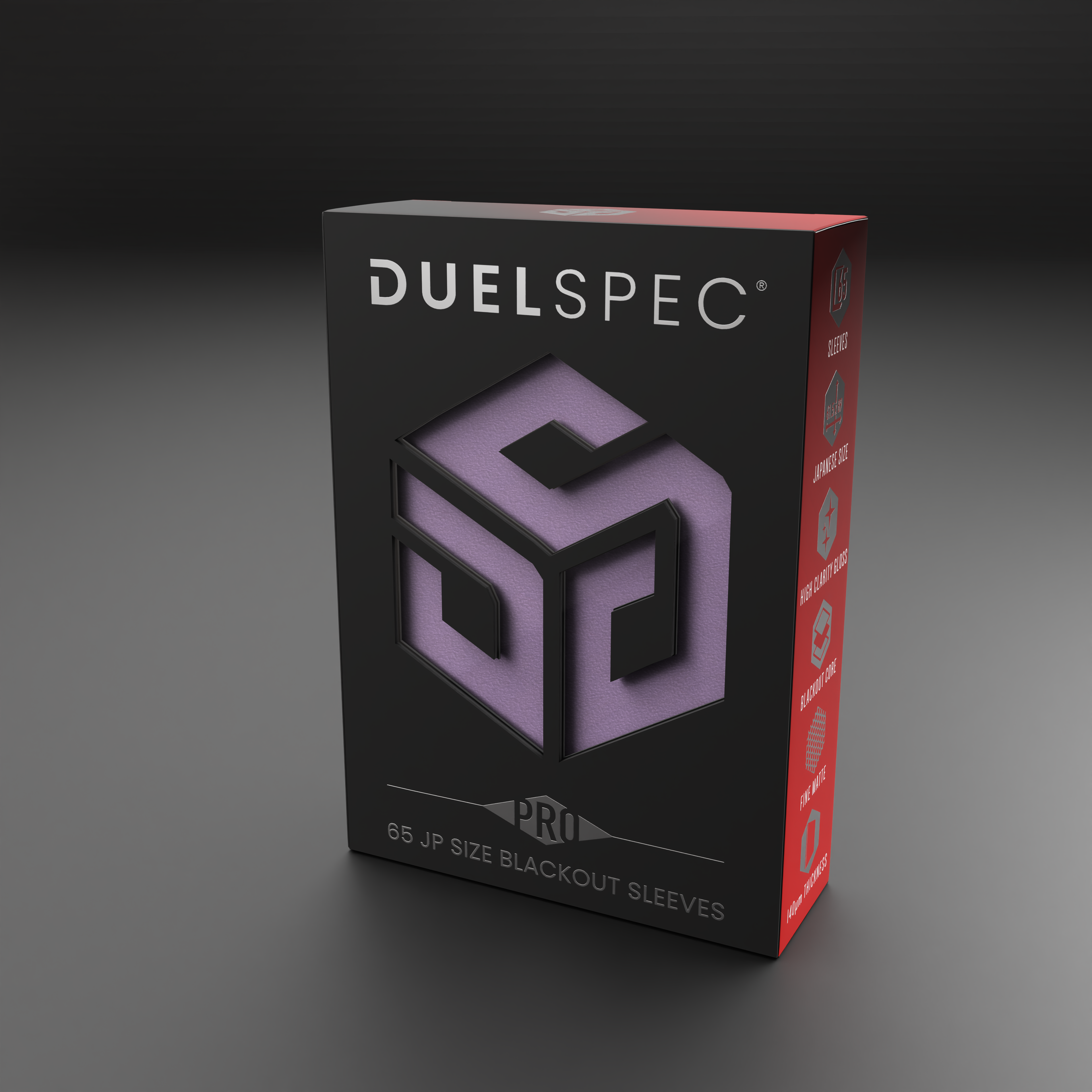 DuelSpec PRO Blackout Sleeves Japanese