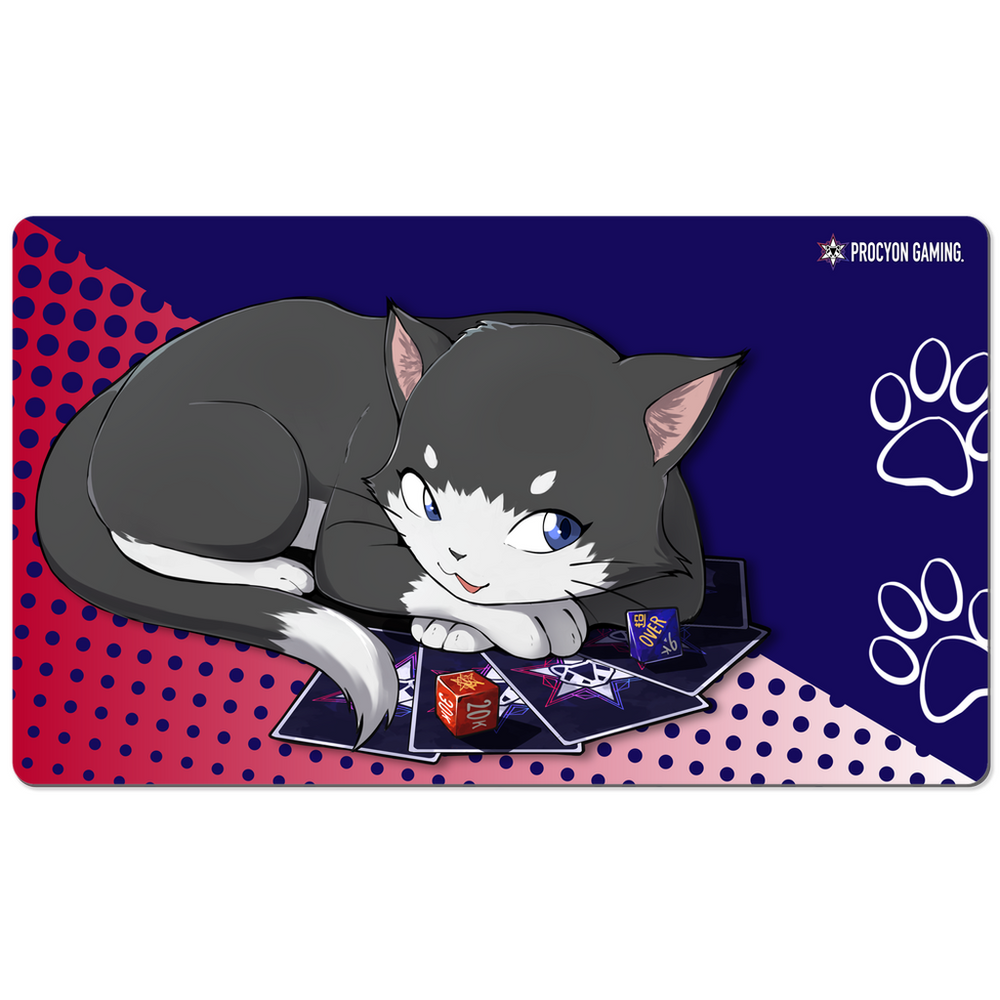 Card Cat (Procyon Blue) Mat
