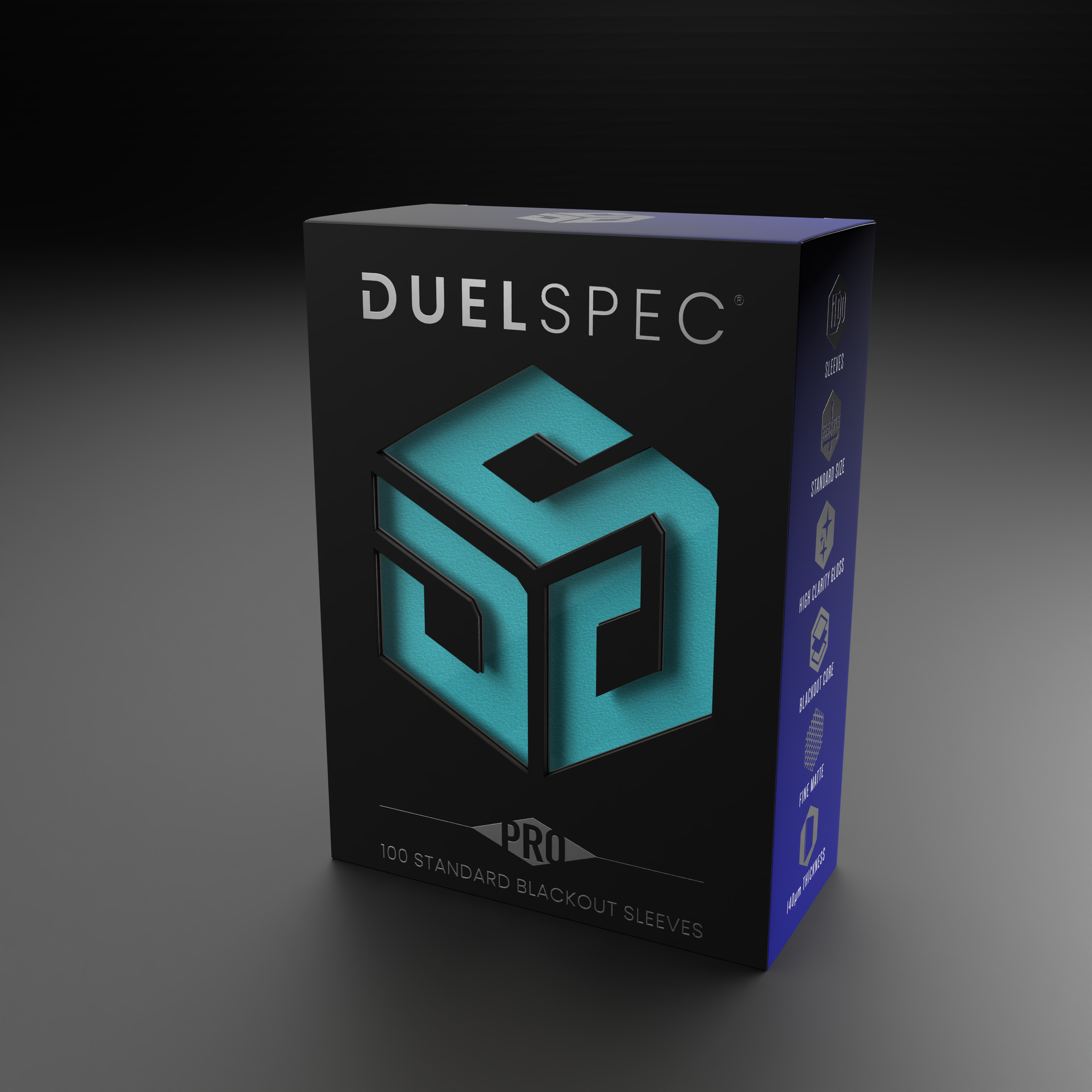 DuelSpec PRO Blackout Sleeves Standard