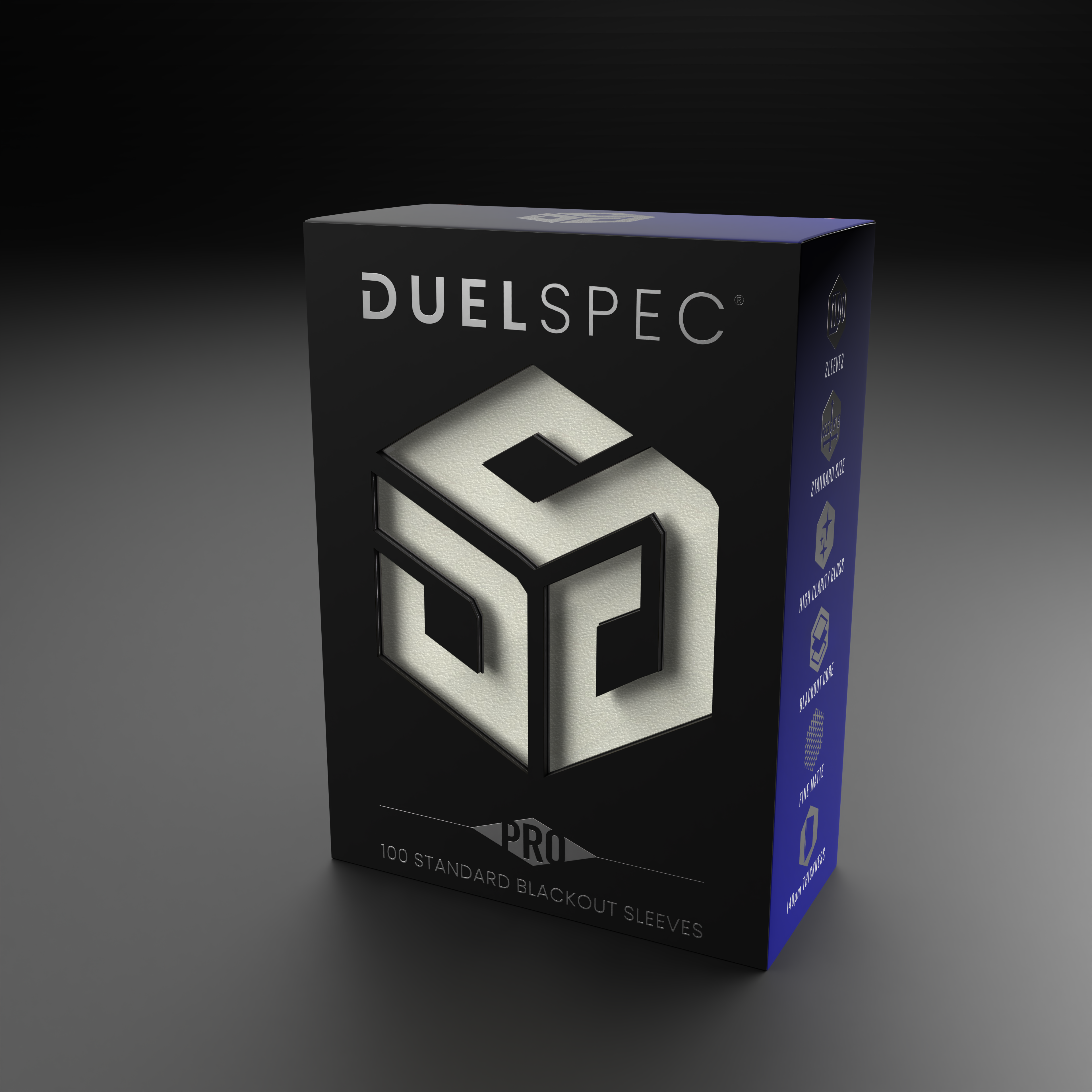DuelSpec PRO Blackout Sleeves Standard