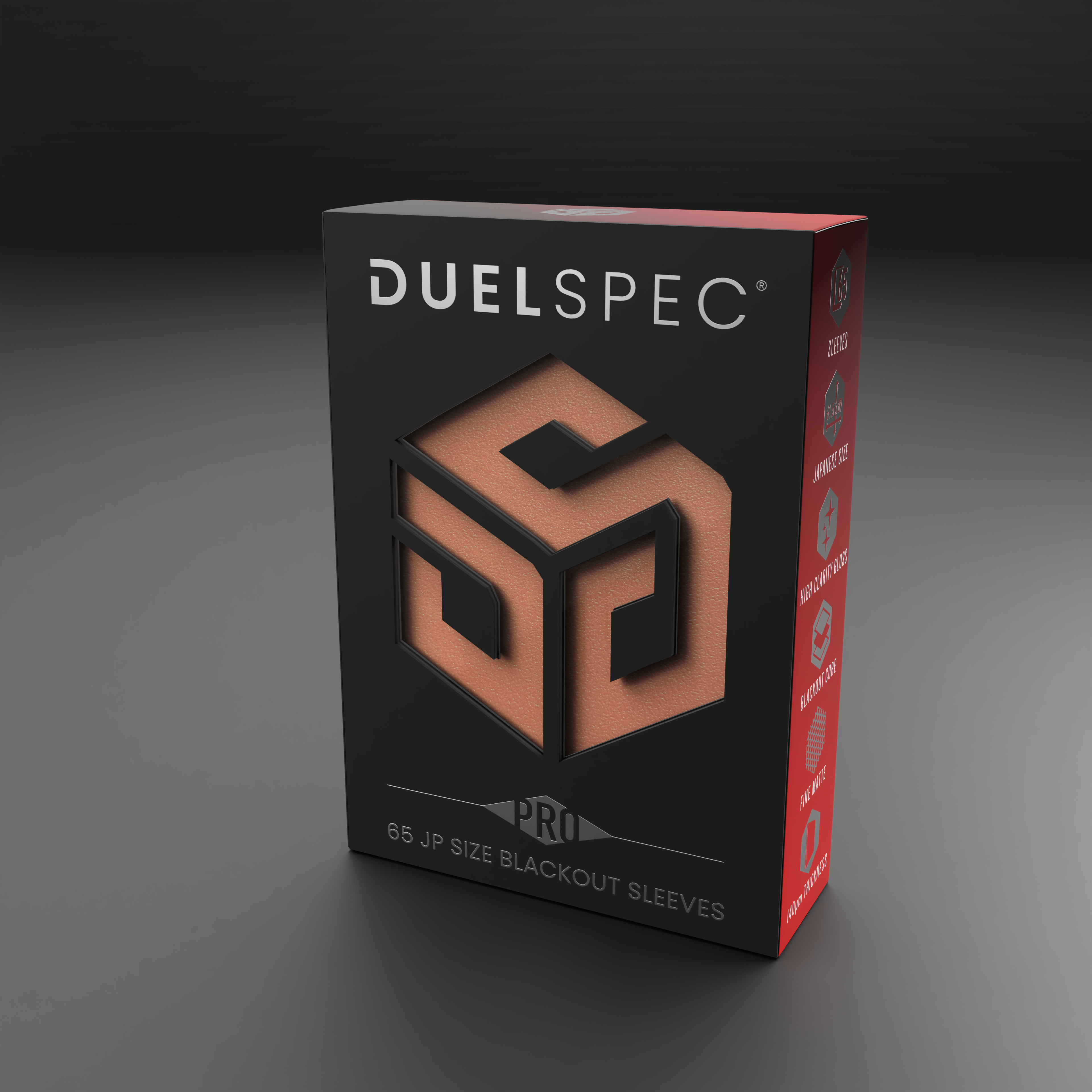 DuelSpec PRO Blackout Sleeves Japanese