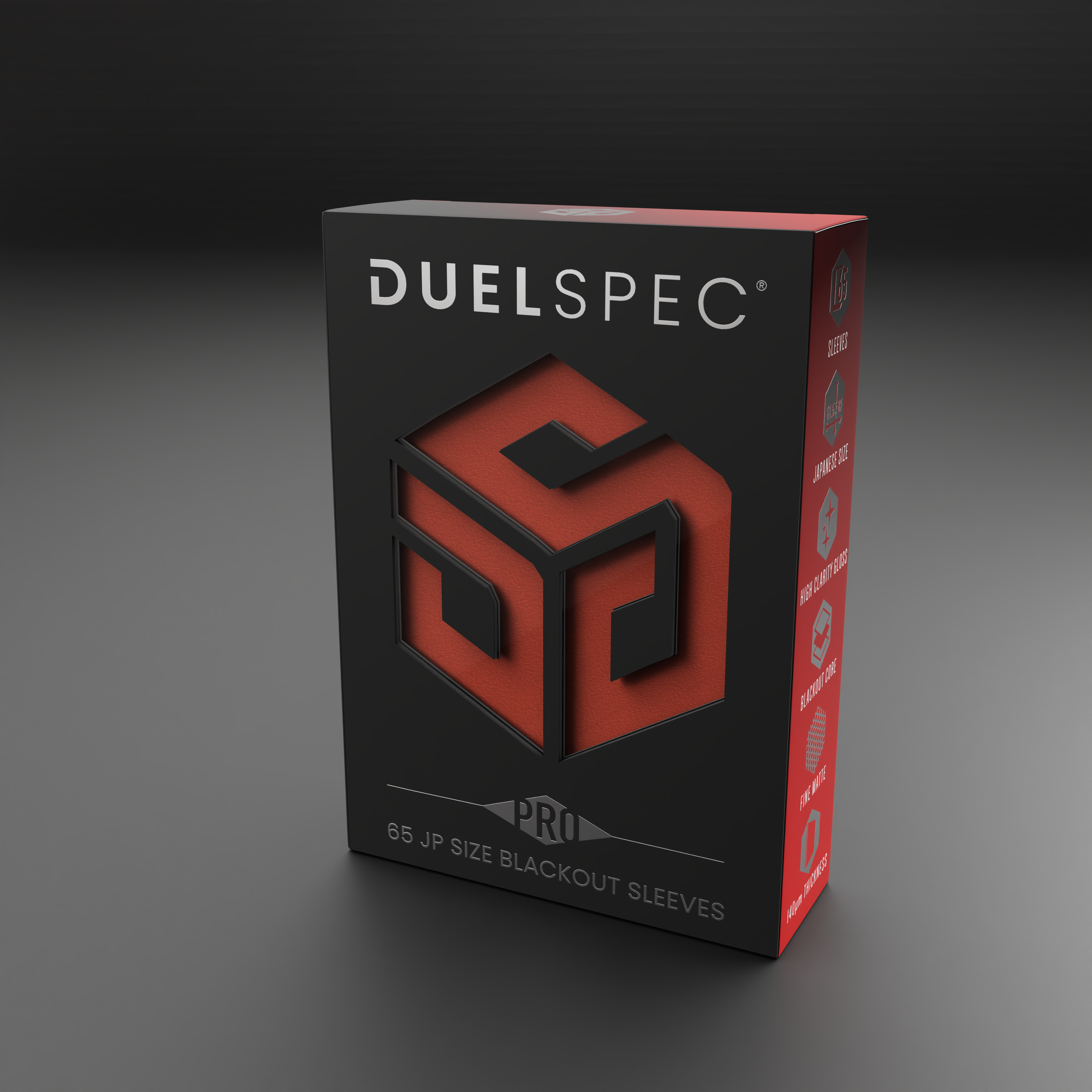 DuelSpec PRO Blackout Sleeves Japanese