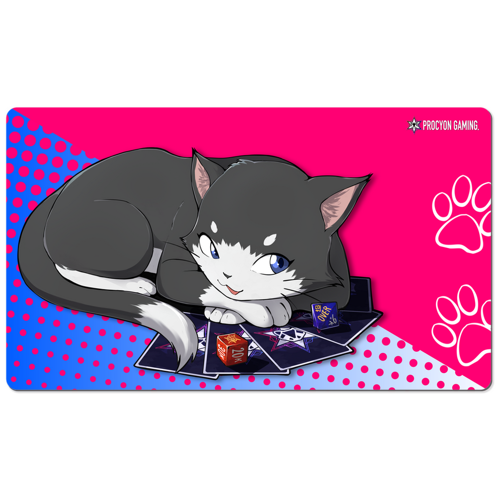 Card Cat (Procyon Pink) Mat